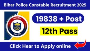 Bihar Police Constable Recruitment 2025