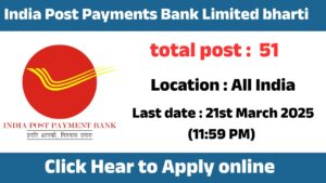 IPPB Circle Based Executive Recruitment 2025