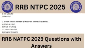 RRB NTPC 2025
