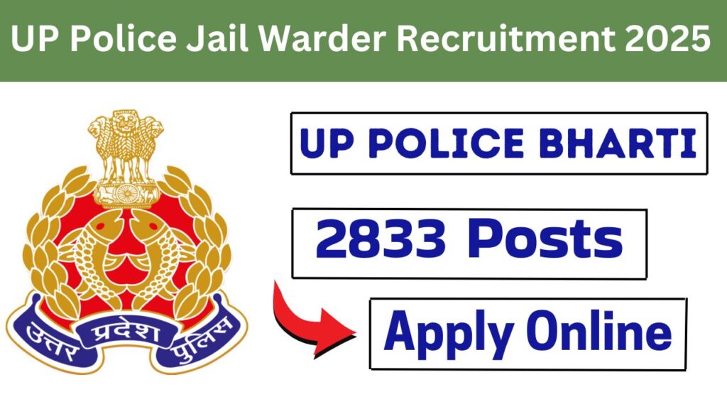 UP Jail Warder Recruitment 2025