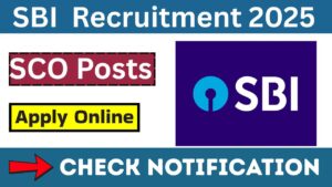 SBI SCO Recruitment 2025
