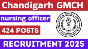gmch nursing officer recruitment 2025