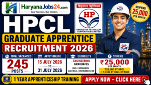 HPCL Graduate Apprentice Recruitment 2026